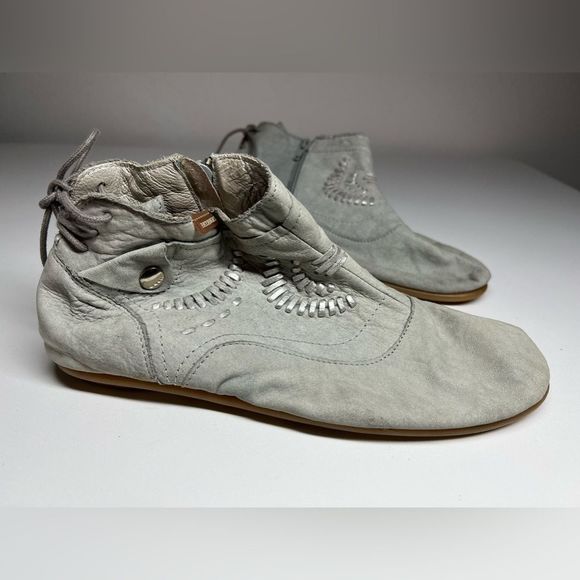 Patauges Leather Emroidered Ankle boots size 41EU/ 9US - Picture 4 of 10